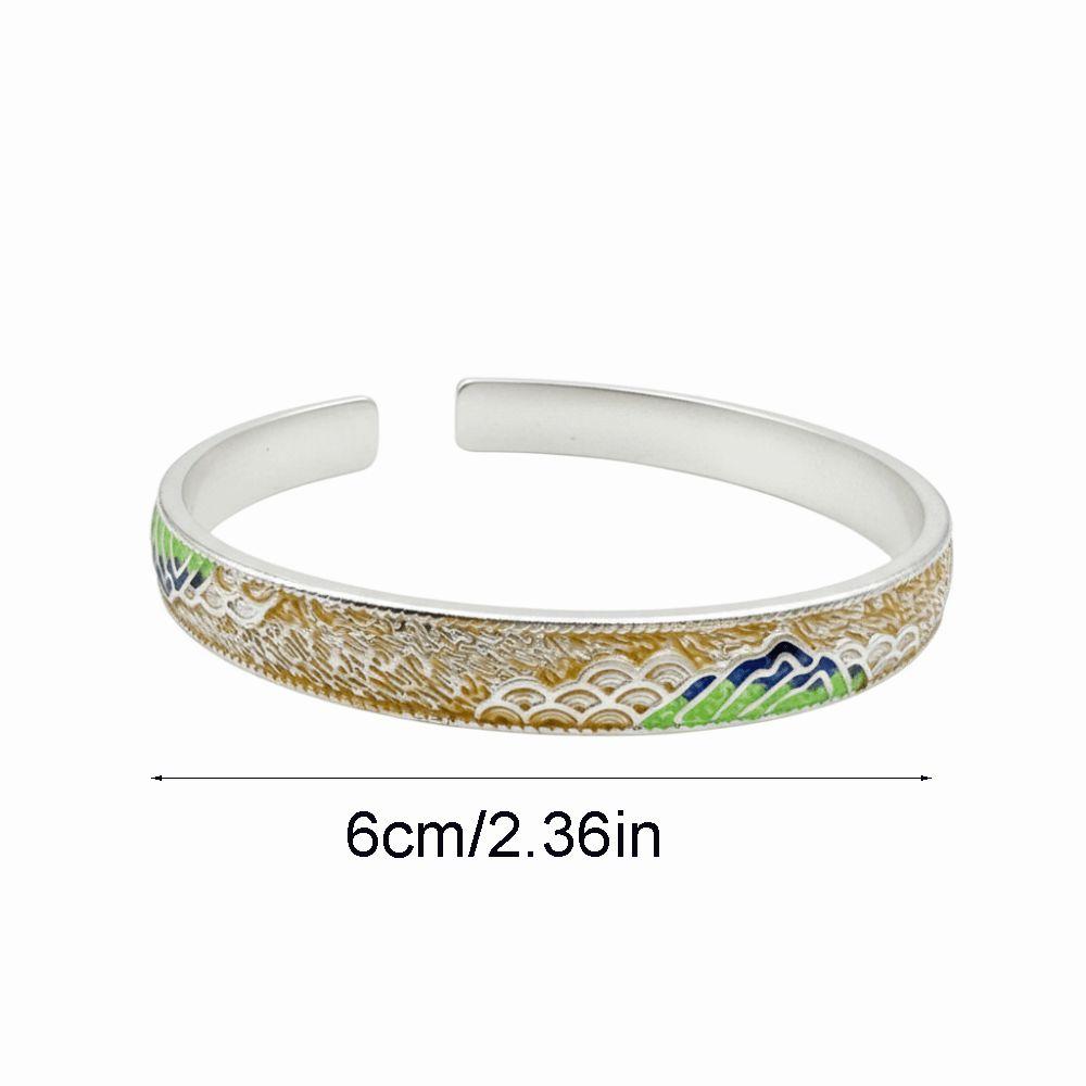 Traditionelles Damen-Armband Ethnischer Stil Chinesisches Cloisonné-Armband Emaille-Armband Geschenk