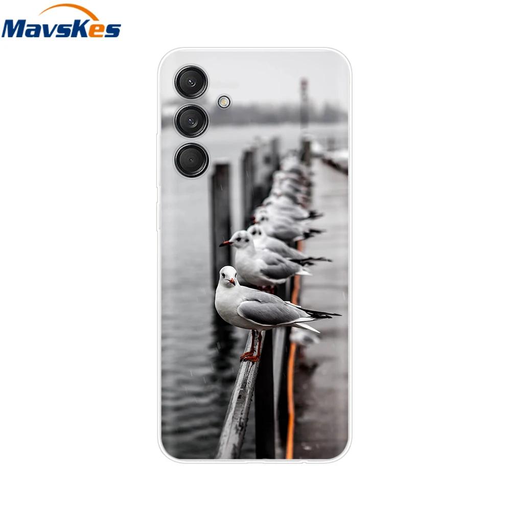 Handytasche Hülle Für Samsung Galaxy M55 C55 5G Weiche Klare Silikon Rückseite Hülle Für Samsung Galaxy M55 C55 5G Hüllen