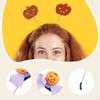 Dekoracyjna opaska na głowę w kształcie dyni na Halloween, dodatek do kostiumu cosplay