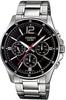 Casio Enticer Watch Casual Stainless Steel Silver -1AV Men's (Analog, Watch), MTP-1374D-1AVDF