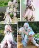 [NOKIJP] Genshin Impact Nahida Cosplay Costume with Wig for ChildrenKids - Genshin Impact Nahida Cosplay Costume (Nahida Wig Included, 130cm)