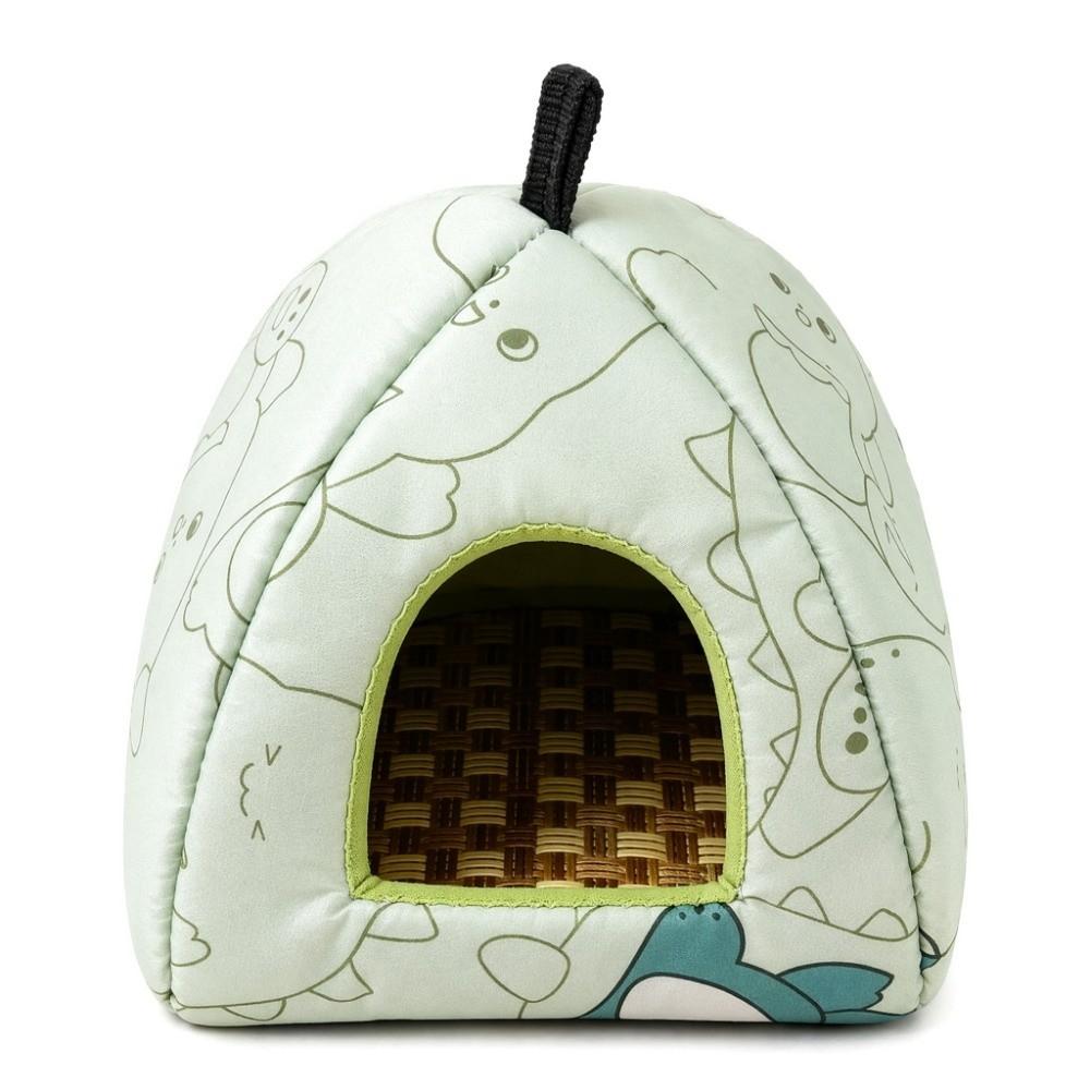 Splash-proof Soft Hamster House Woven Mat Base Summer Pet Hideout Hamster Shelter Hamster Cage