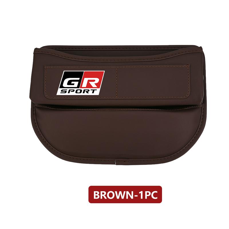 Car Seat Crevice Gap Storage Box Organizer Card Phone Holder Pocket For Toyota Supra Aygo Prado RAV4 Hilux Yaris Corolla 4Runner