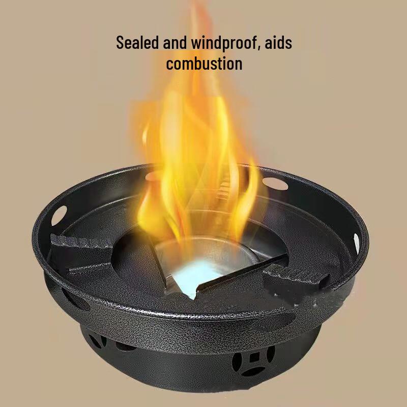 GOWKE Thickened Windproof Solid Alcohol Stove Base