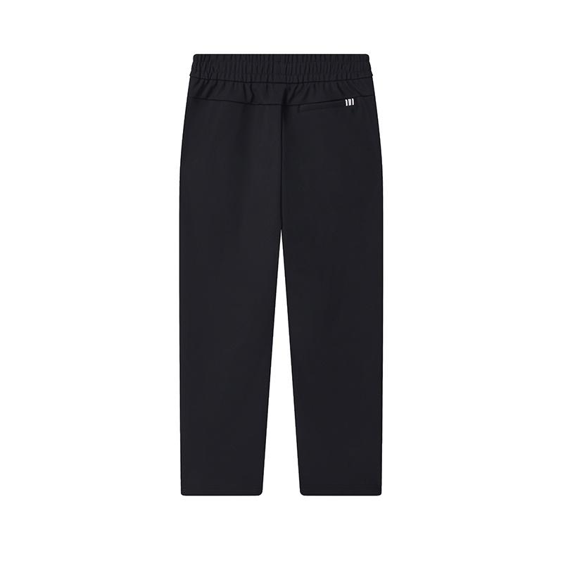 FILA Heritage Fleece Version Warm Fashion Simple Classic Comfortable Versatile Quality Knitted Straight Leg Casual Pants Men bottoms F11M618609FNV