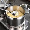 Stainless Steel Seasoning Jars Food Grade Kitchen Salt Pepper Spice Storage Pots for Home Cafe Party Seasoning Jar