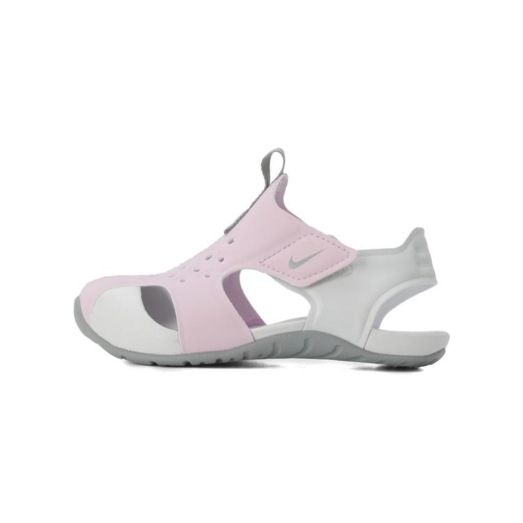 Nike Sunray Protect 2 Synthetic Leather Comfortable Low top Toddler Shoes Pink White Baby 943827-501 27