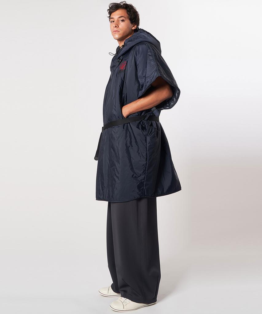 Athplatform Au32Ot08 Hoodie Poncho_Navy