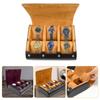 Reiseetui für Uhren – für Männer – für Frauen – Uhrenrolle, Reiseetui, Organizer-Display – Uhrenetui – Uhrenbox-Organizer mit 6 Fächern