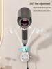 Hands-Free Suction Cup Hair Dryer Holder & Stand – No-Drill Bathroom Rack