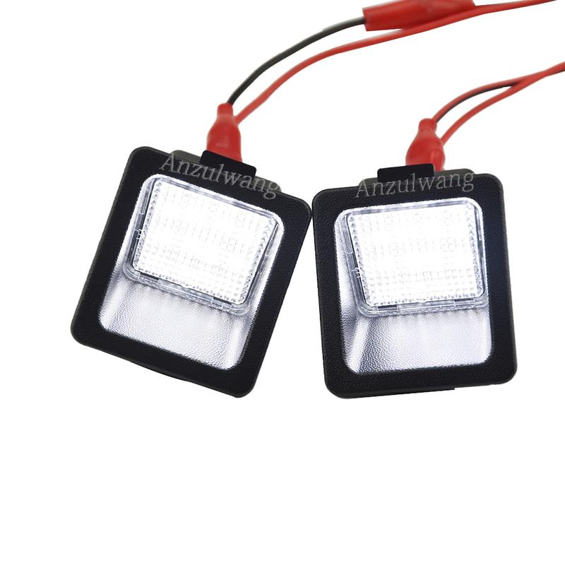 OEM#:26510-EZ00A LED Number Plate Light For Nissan Titan A61 2016- Frontier(D41) - Error Free License Plate Lamp