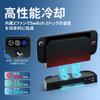 for BUPVIOOD Cooling Dock for Switch Cooling Fan with 3 Adjustable Airflow Quiet Heat Dissipation Stand for Nintendo Switch 8 Card Game Card USB Port
