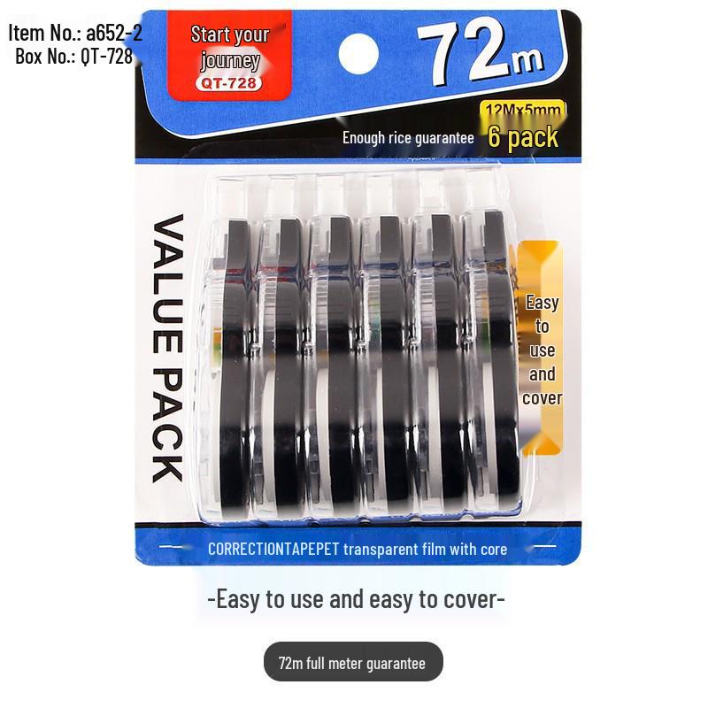 

Мультяшная прозрачная корректирующая лента большой емкости для студентов