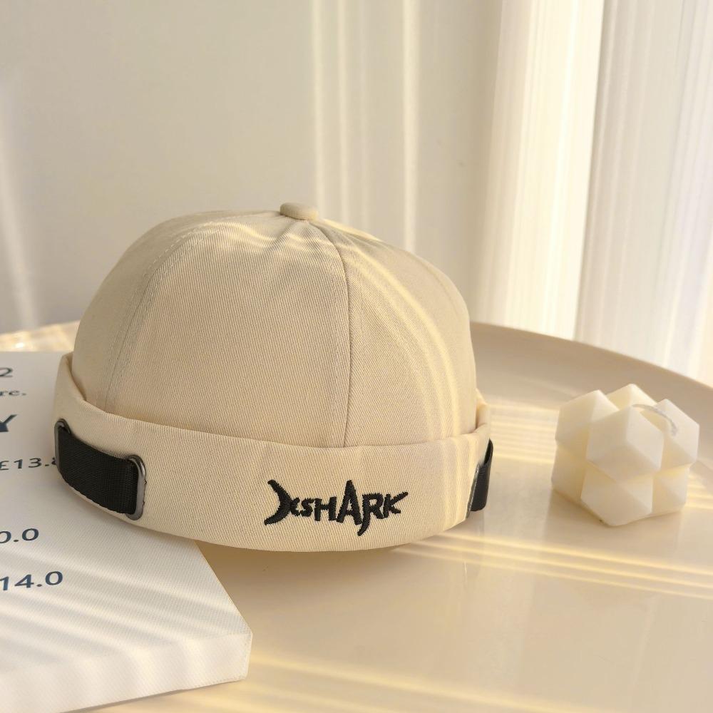 Breathable Beanie Hat Adjustable Brimless Hat Vintage Hip Hop Hat Men