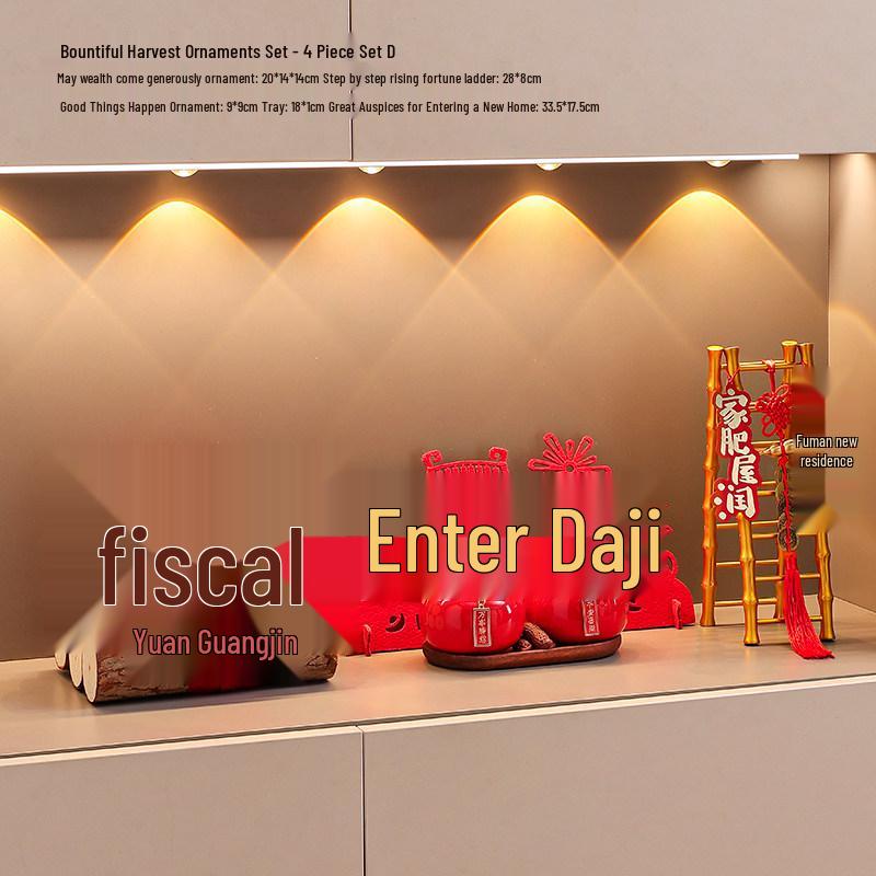 Prosperous New Chinese Style Housewarming Decoration Set