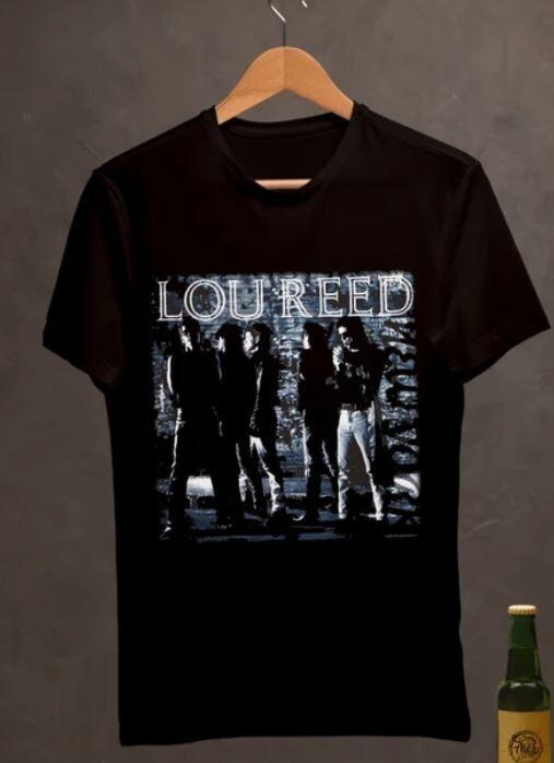 LOU REED Short Tee Shirt Mens Black Short Sleeve Unisex All Size S-234XL Unisex T-Shirt XL