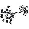 U-type Clips Accessory Black Panel Fasteners Parts