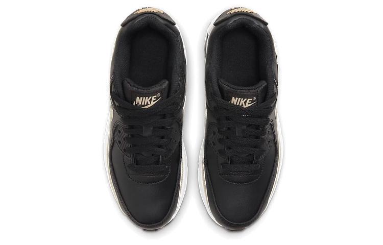 Nike Air Max 90 LTR Black Metallic Gold Star GS CD6864-008
