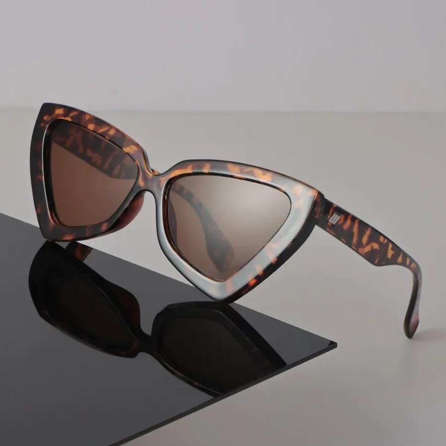 

Designer Cat Eye Sunglasses Women Men Vintage Black Sun Glasses Fashion Personality Eyewear Mirror Lens Sexy Brand