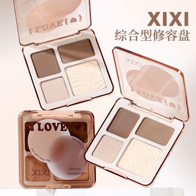 Xixi - 4-in-1 Contouring Palette