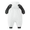Mini Balabala Warm Fleece Hooded Romper