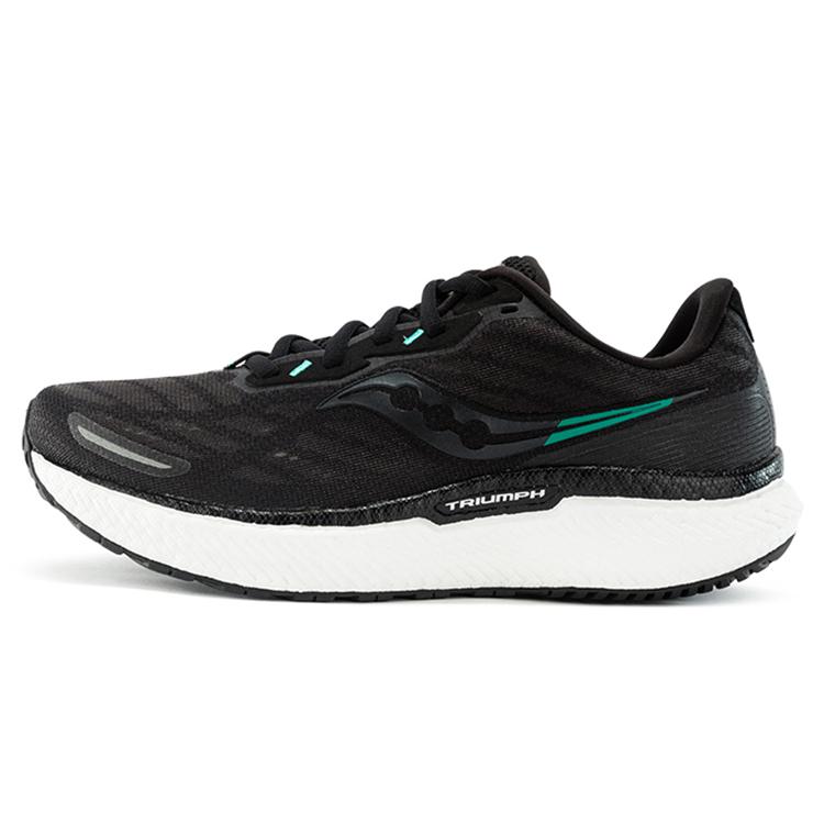 

saucony Women s Triumph 19 Wide Black White S10678-10 36