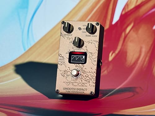 VOX Guitar Compact Effector SMOOTH IMPACT Compressor/Nutube Equipped/Vacuum Tube/Valvenergy 2nd VE-SI