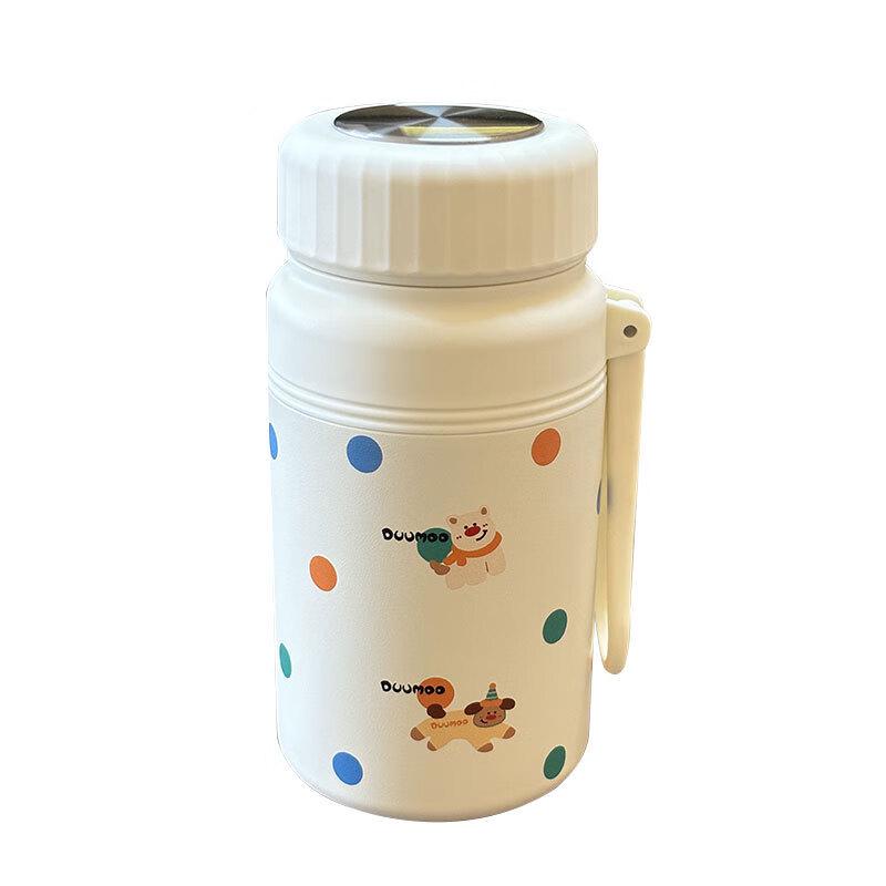 MRSIKEY Cartoon Insulated Water Bottle with Tea Infuser