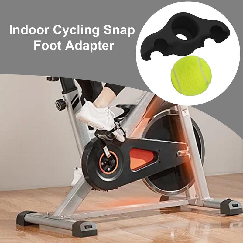 Pattini per Piedi Pallina da Tennis Adattatori Piedini Snap Rocker per Ciclismo Indoor Piedi Piattaforma Rocker per Smart Bike Trainer Attrezzatura per Allenamento a Casa