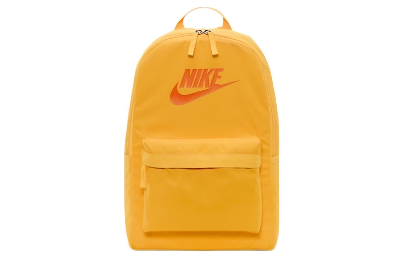 Nike Heritage Fabric Backpack Regular Unisex Hermes Orange DC4244-845