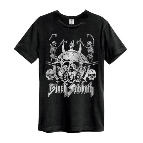 Black Sabbath Unisex Adult Dancing Skeletons T-Shirt