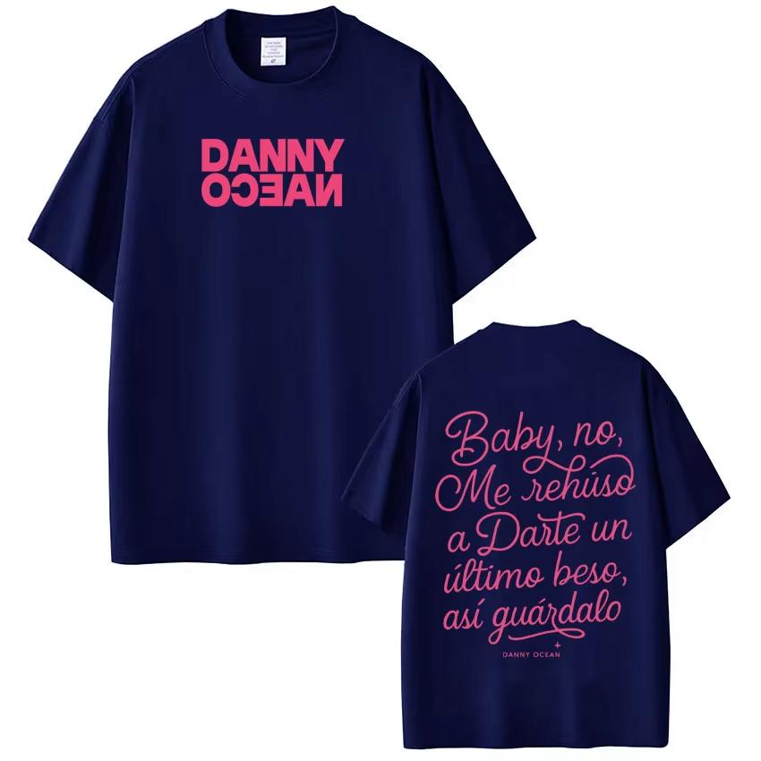 Rapper Danny Ocean Fashion Graphic Tshirt Men Women Aesthetic Casual pure Cotton Tshirts 2026 Shortsleeved Harajuku Tops