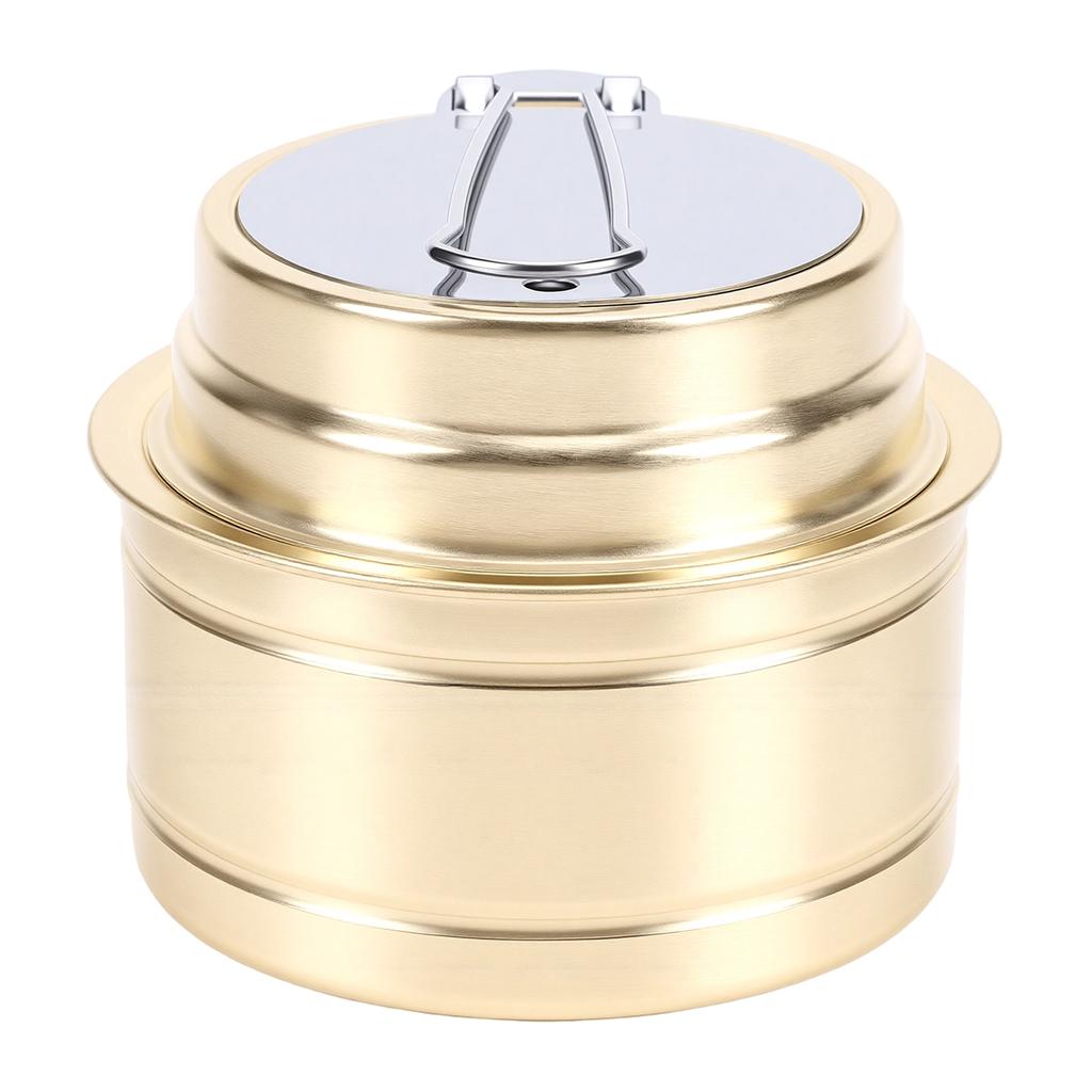 Alcohol Stove 140ML Stainless Steel Portable Liquid Alcohol Stove for Outdoor Camping Backpacking Hiking