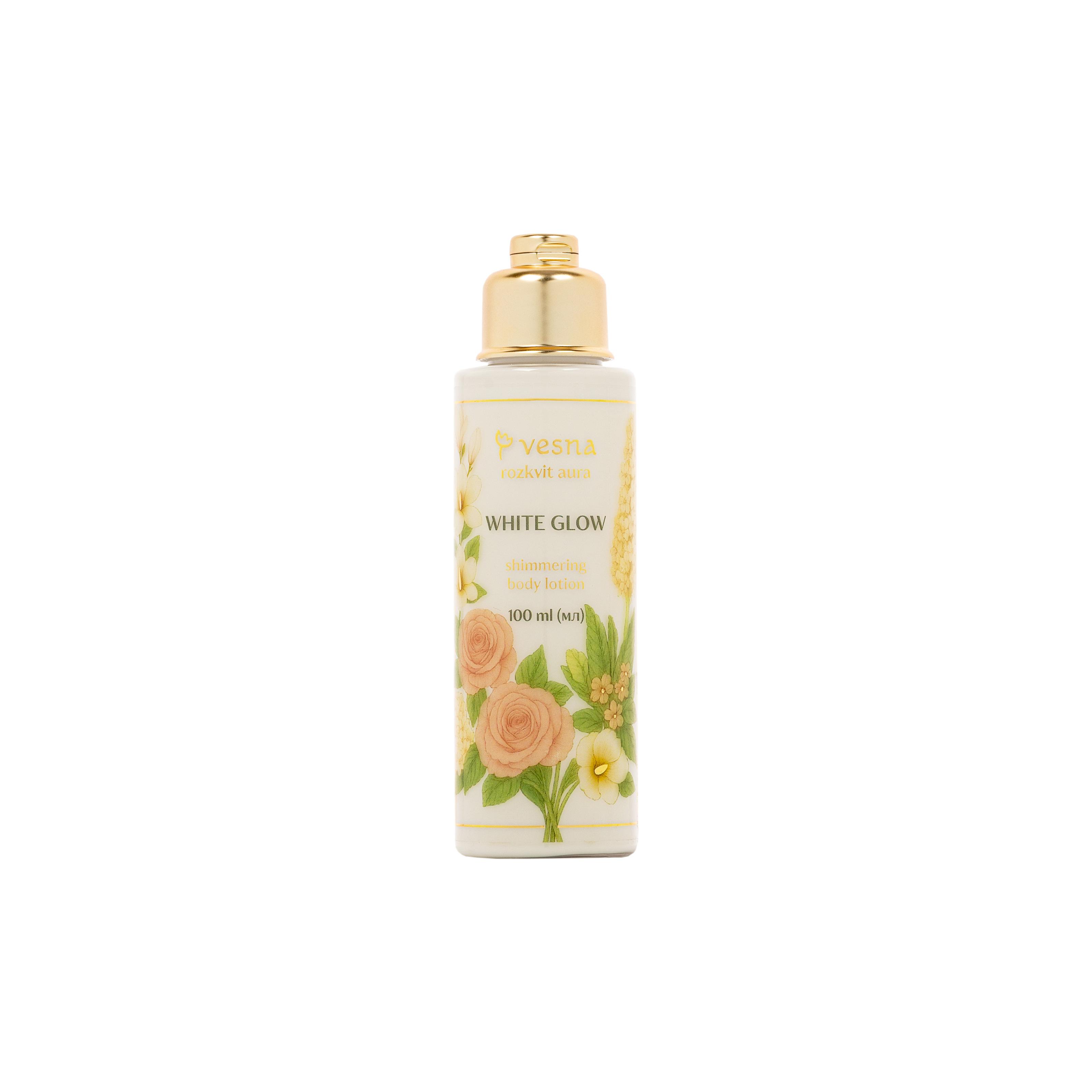 

Увлажняющий лосьон с шимером White Glow Vesna 100 мл