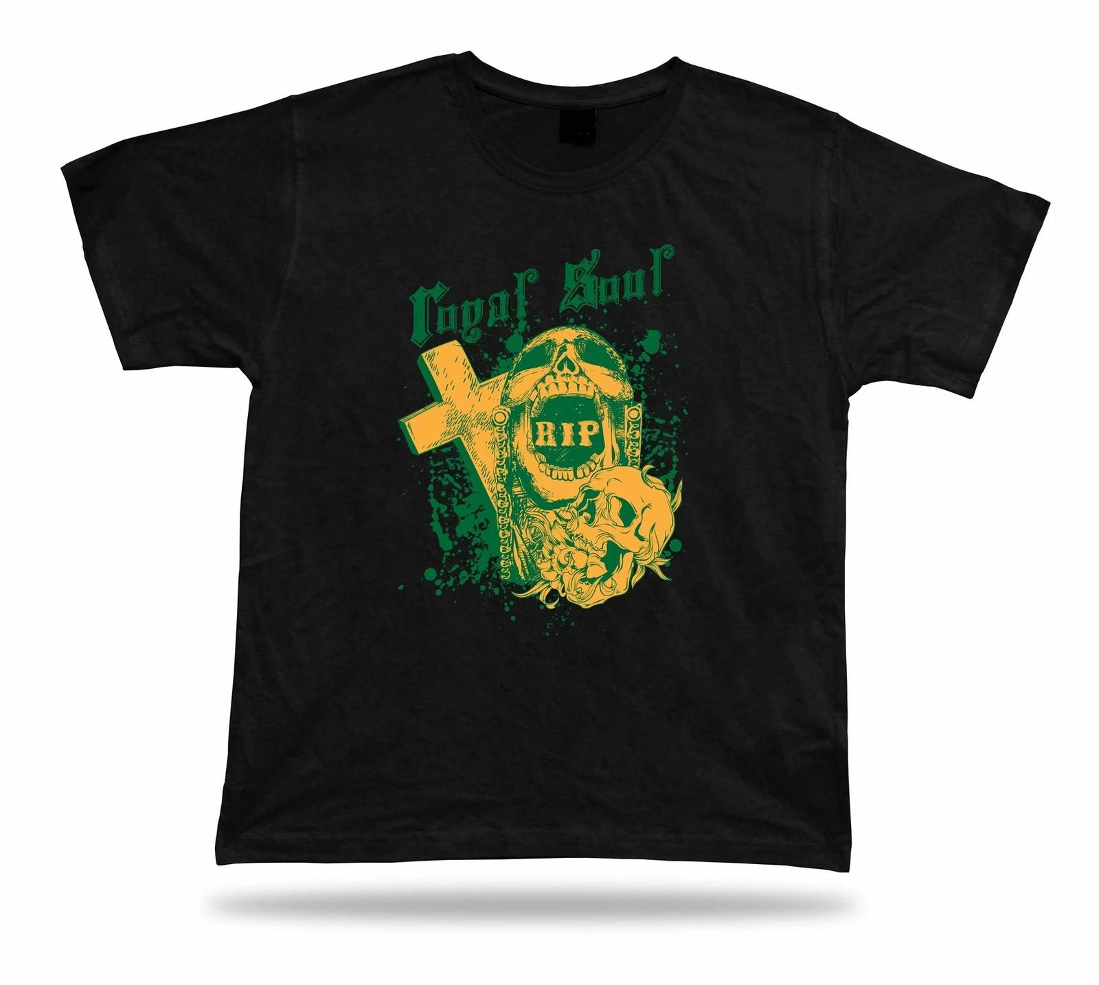 Tshirt Tee Shirt Birthday Gift Idea Royal Soul Script Gothic Graveyard Classic XL