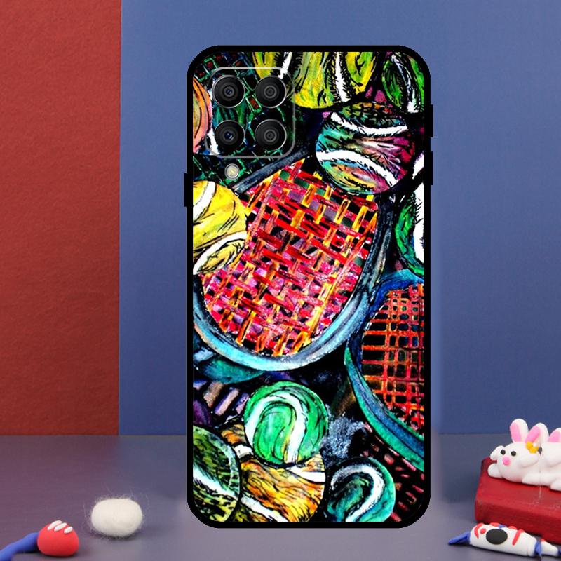 Tennis Ball Sport For Samsung Galaxy M33 M13 M23 M53 M15 M55 M31 M51 M14 M34 M54 M20 M30s M32 M52 Phone Case