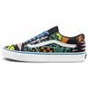 Vans Old Skool Series Retro Casual Graffiti Low-Top Skate Shoes Unisex sneakers Black Multicolor VN0A5AO9452