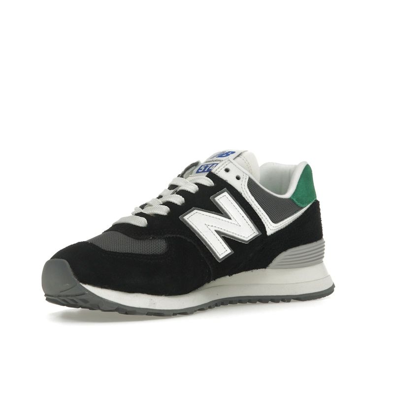 New Balance 574 Black Classic Pine Women Sneakers Castlerock WL574YA1