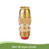 360° Rotating Garden Sprinkler for Lawn, Flower Watering, and Roof Cooling