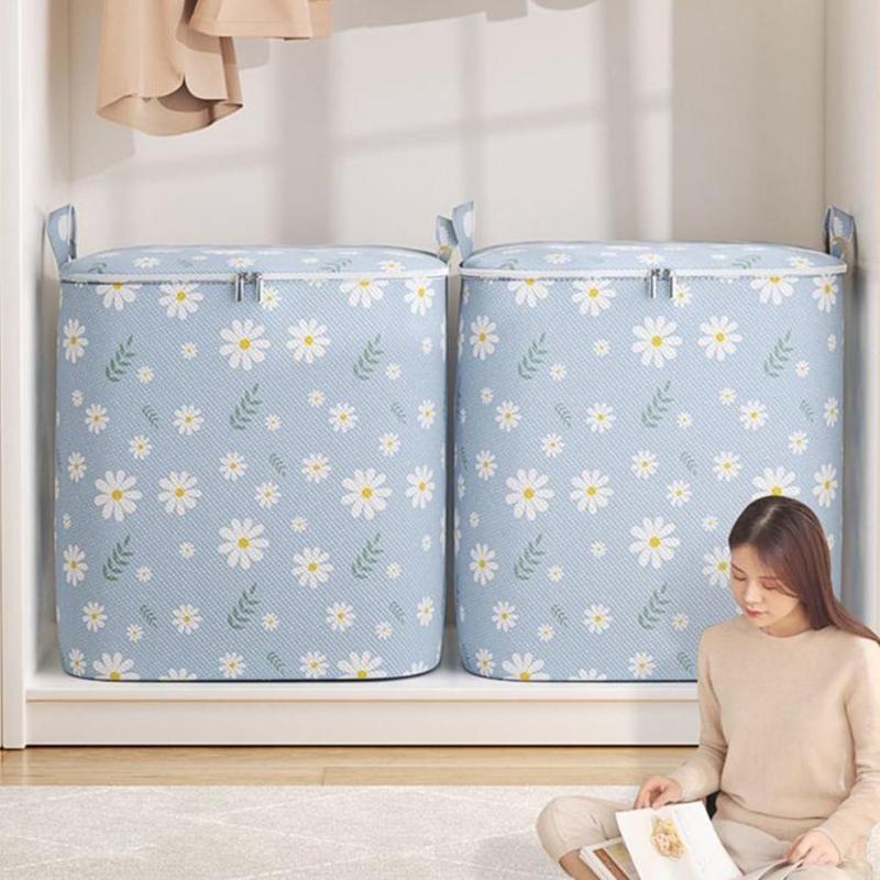 Extra Large Storage Box With Lid Modern Space Saving Design Durable For Clothes Bedding Home Organization Wardrobe Moving