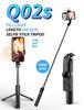 Aluminum Alloy Bluetooth Anti-Shake Retractable Selfie Stick & Tripod for Live Broadcast.