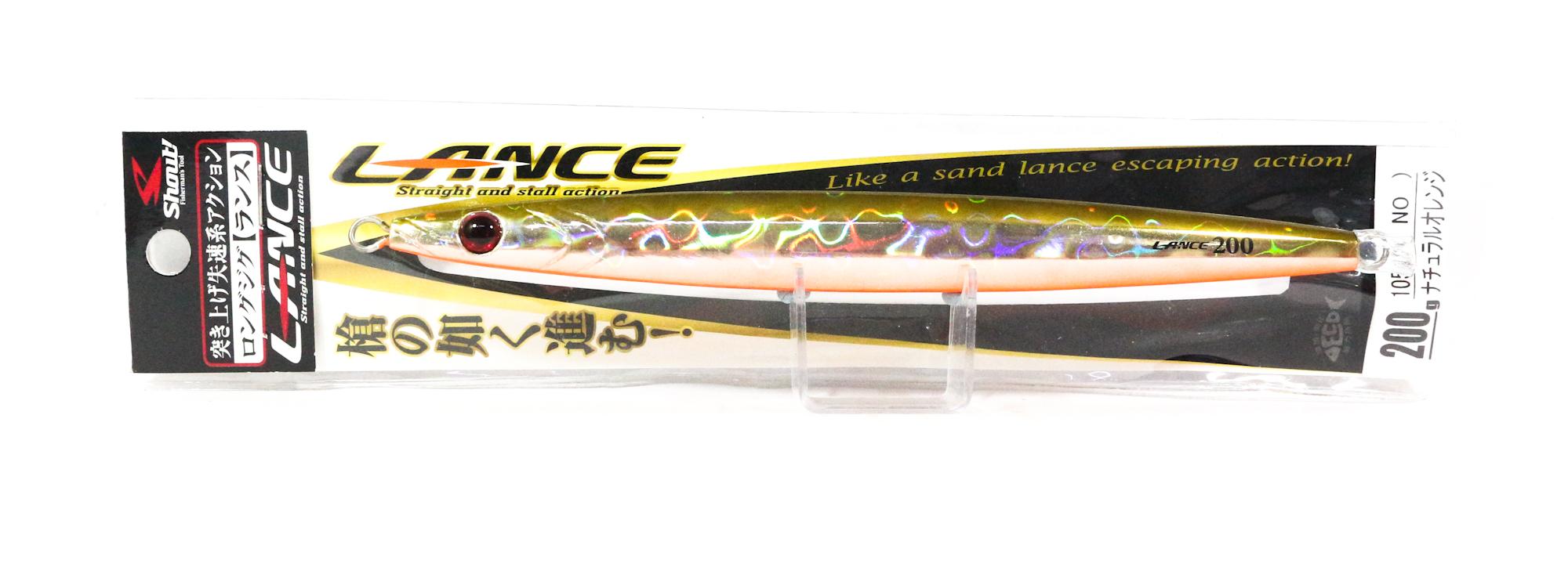 

Shout 105-LC Metal Jig Lance Slow Fall Long 200 grams NO (8267)