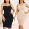 European and American Belly Shaping Skirt Soft Steel Ring Slimming Suspender Dres Tight Hip-hugging Wedding Dress Bottoming Skirt