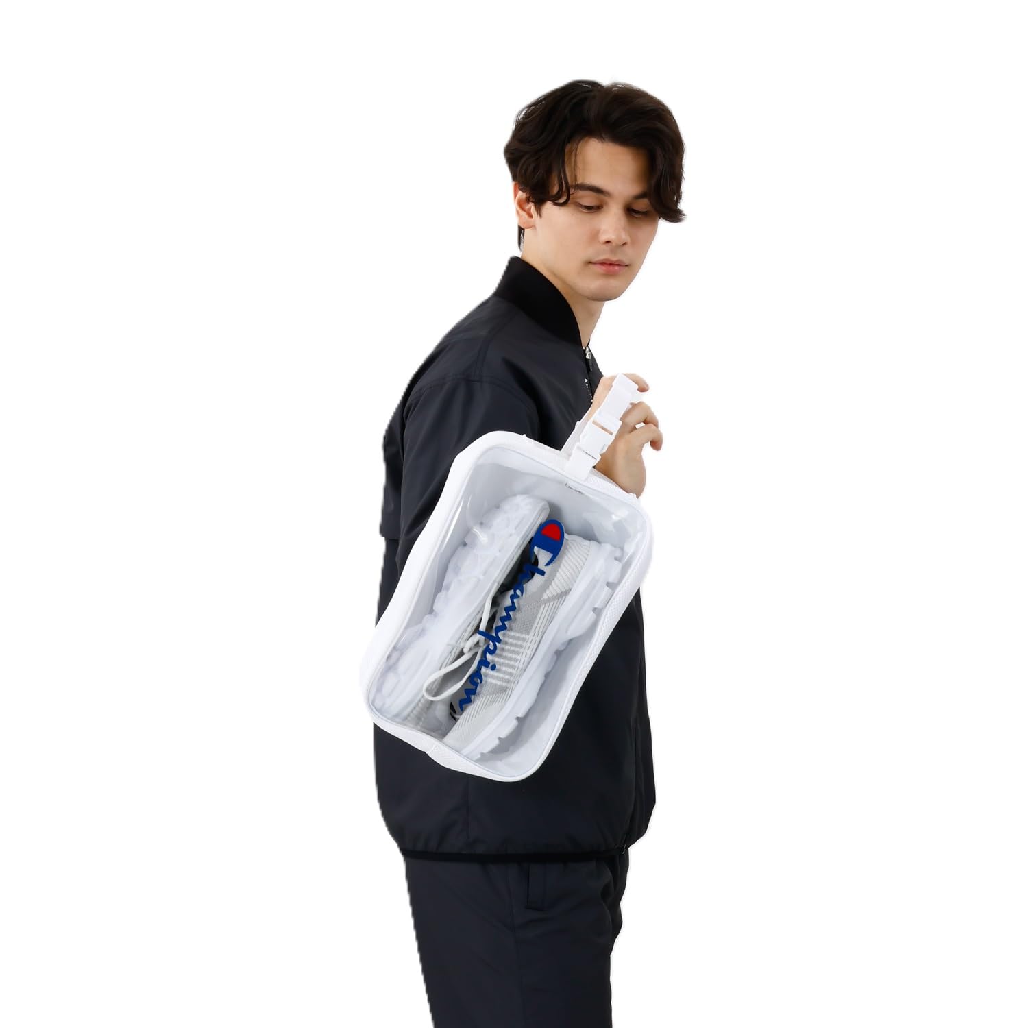 

Bag Script Logo Shoe Bag Accessories White [Champion] C3-YB722B белый