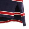Polo by Ralph Lauren border Short sleeve Polo shirt M Navy system Men's Used