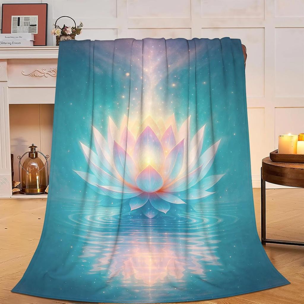 Butterfly Blanket Blue Butterflies Fleece Throw Blanket Soft Cozy Fuzzy Plush Warm Stuff Beautiful Butterfly Bedding Blankets