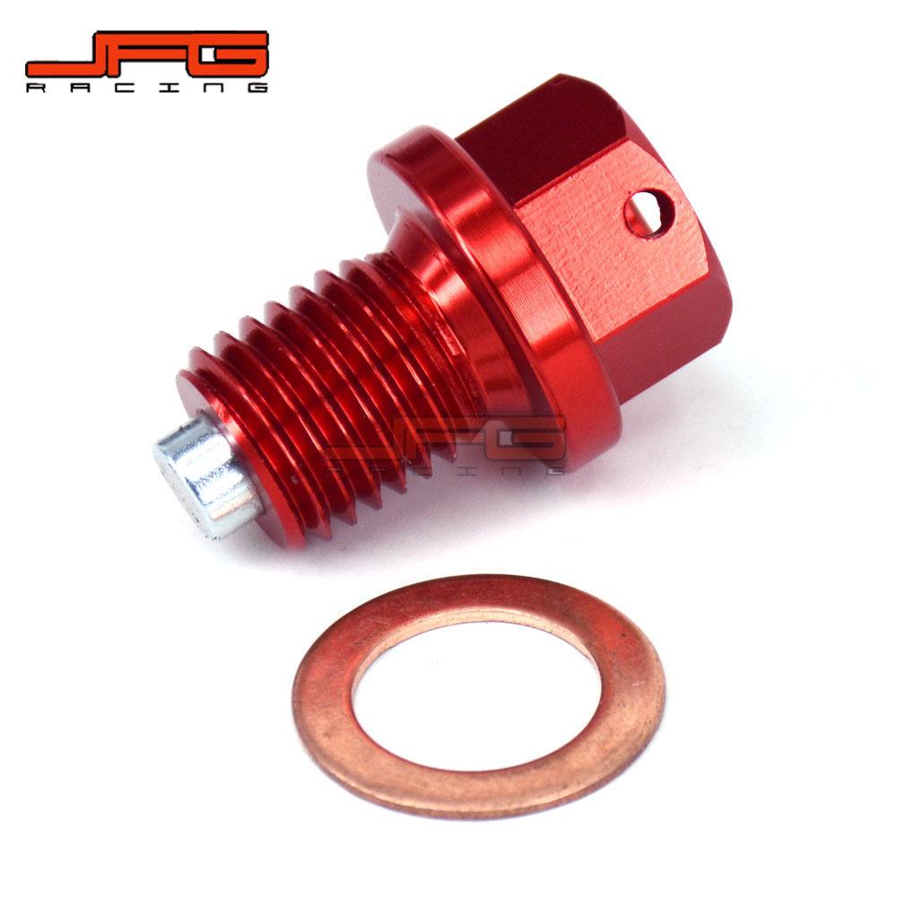 CNC Aluminum Oil Drain Screw for XR50R/CRF50F/CRF125F Off-road Motorcycles