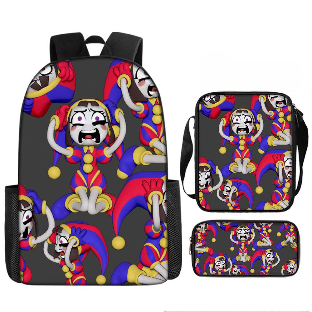 Magic Number Circus Theamazingdigitalcircus Schultasche Ranzen Federmäppchen