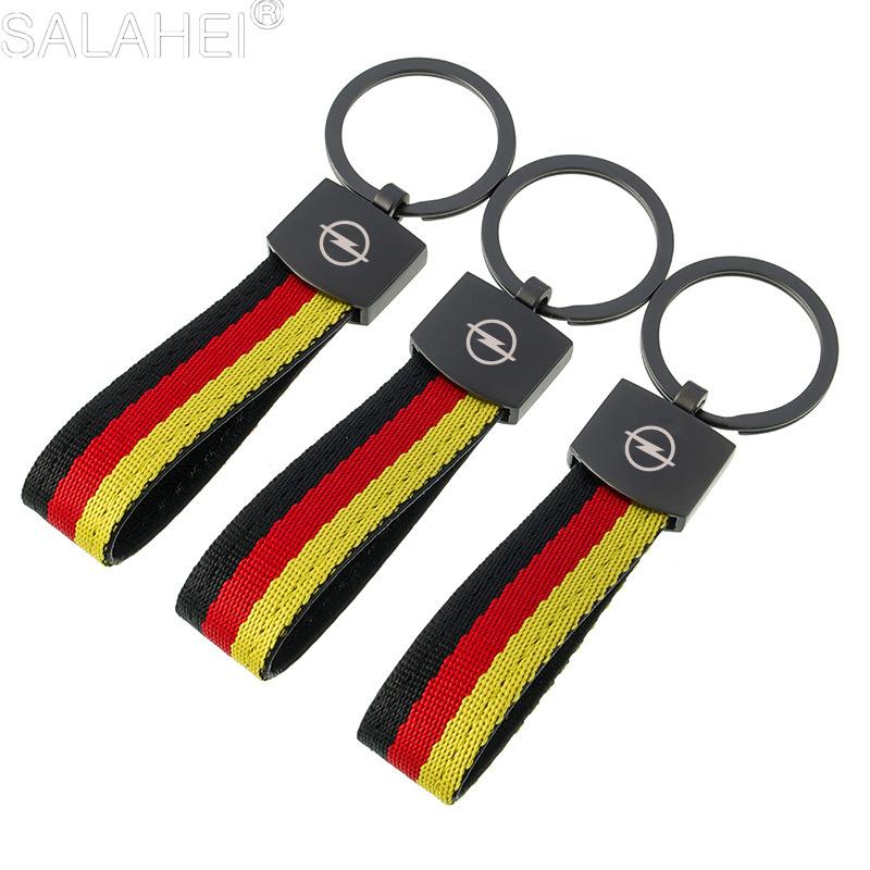 High-quality Zinc Alloy Car Keychain Keyring Pendant For Opel Astra Insignia Corsa Zafira Meriva Mokka Vivaro Vectra Antara