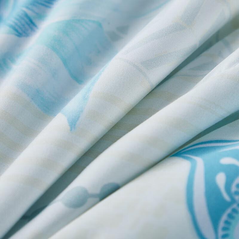 FUANNA Lightweight Washable Printed Fiber Quilt